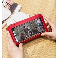 Amazon | 本革 スマホショルダー 財布 ポシェット 長財布
